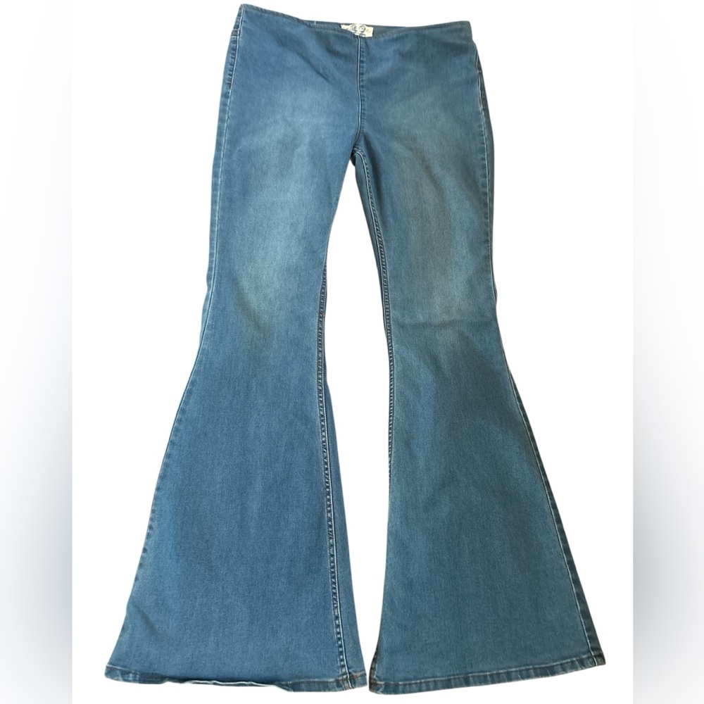 Free People Penny pull-on flare jeans
